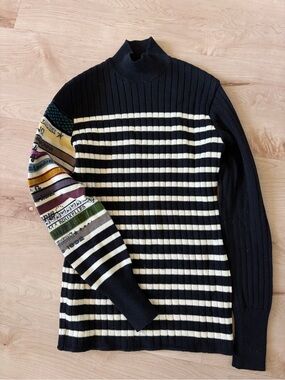 Vintage Jean Paul Gaultier with Multicolor Accent Sleeve